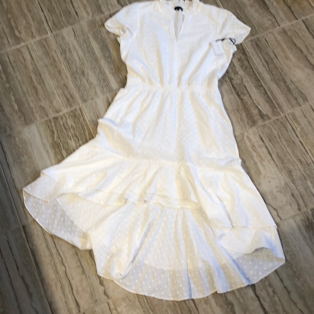NWT 1 .STATE Eyelet High/low Midi Dress XL